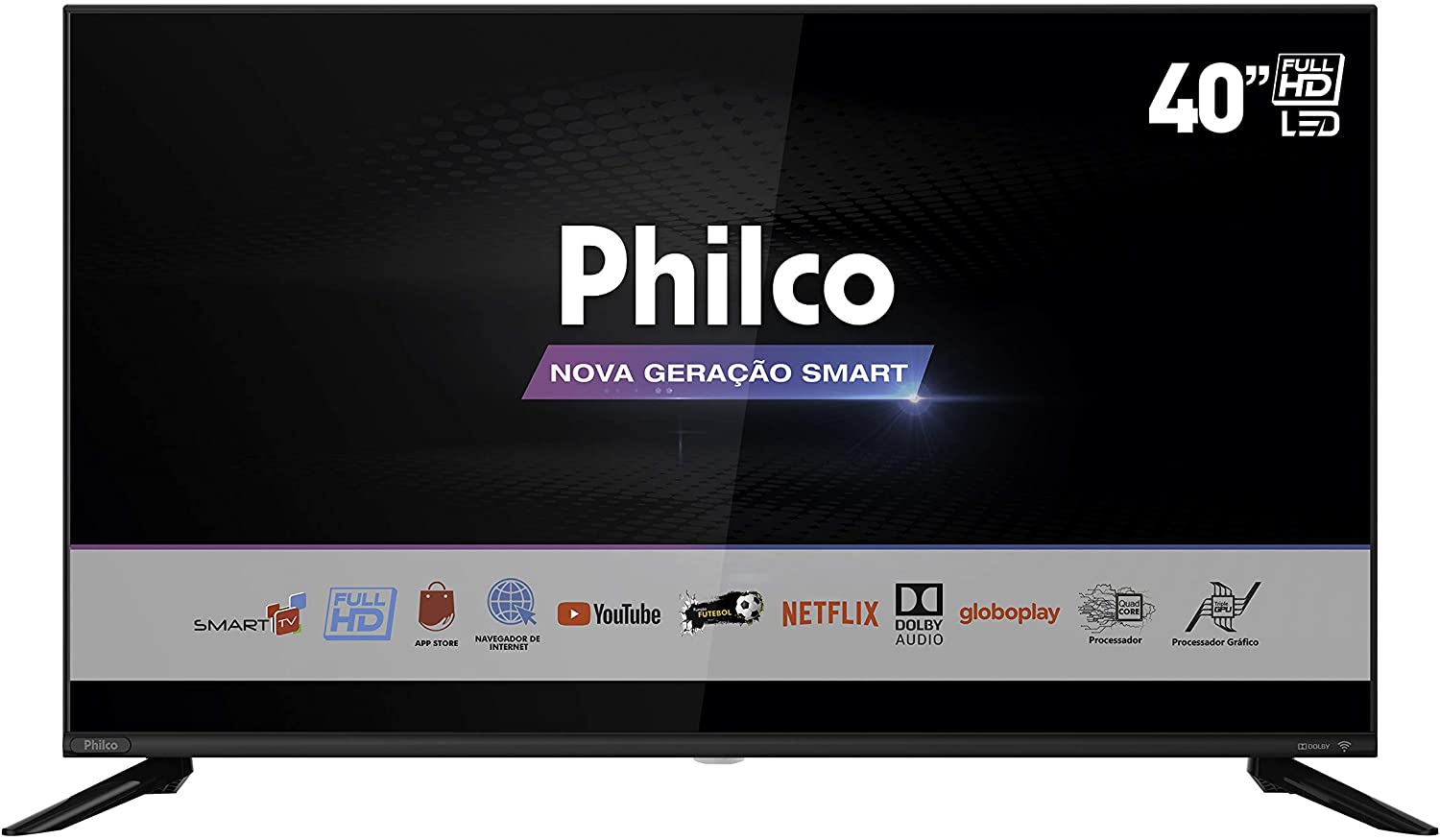SMART TV D LED 40 POLEGADAS PHILCO PTV40G60 – WI-FI HDMI USB – Lojas ...